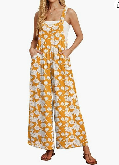 Casual Loose Jumpsuit With Pockets