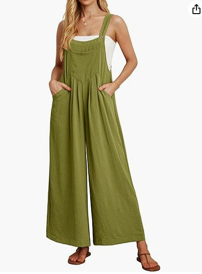 Casual Loose Jumpsuit With Pockets