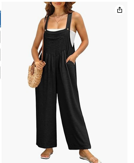 Casual Loose Jumpsuit With Pockets