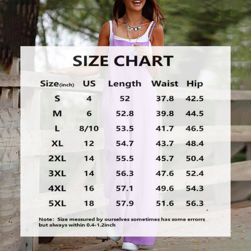 Plus Size Women's Solid Color Casual Jumpsuit - Sleeveless Romper With Pockets For Spring&Summer